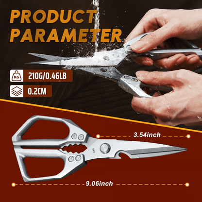 KuraShears® Tijeras para cocina multifuncionales