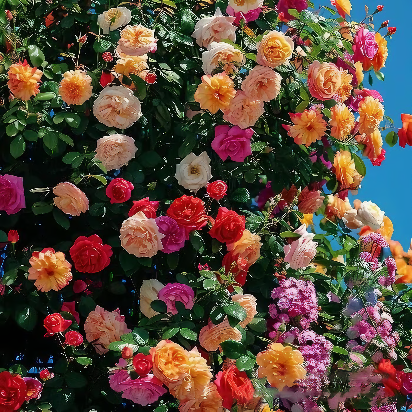 Floral® / Semillas mixtas de rosas trepadoras