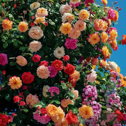 Floral® / Semillas mixtas de rosas trepadoras