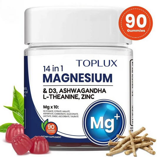 Gomitas de complejo de magnesio 14 en 1