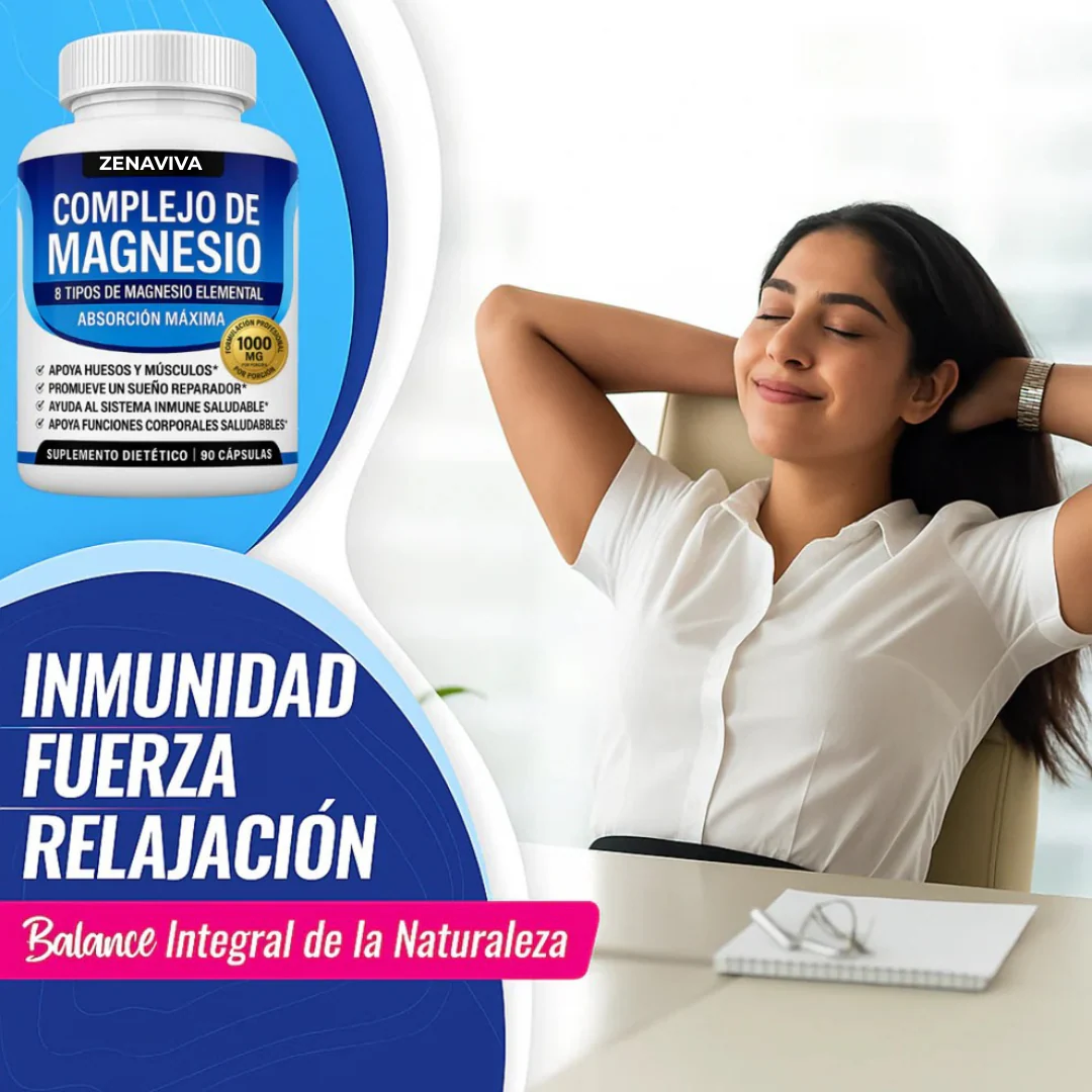 Complejo de magnesio 8 en 1